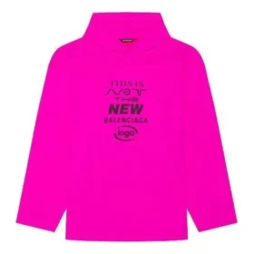 This Is Not langermet T-skjorte med hette «Pink» 662424TKVE16817