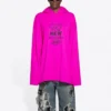 This Is Not langermet T-skjorte med hette «Pink» 662424TKVE16817