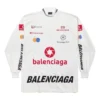 Top League langermet T-skjorte «White» 767879TPVE99000