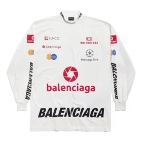 Top League langermet T-skjorte «White» 767879TPVE99000