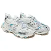 Track 1.0 Sneakers «White Blue Mesh and Nylon Graffiti» 542023W3SRA9014