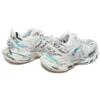 Track 1.0 Sneakers «White Blue Mesh and Nylon Graffiti» 542023W3SRA9014