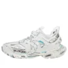 Track 1.0 Sneakers «White Blue Mesh and Nylon Graffiti» 542436W3SRA9014