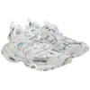 Track 1.0 Sneakers «White Blue Mesh and Nylon Graffiti» 542436W3SRA9014