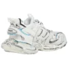 Track 1.0 Sneakers «White Blue Mesh and Nylon Graffiti» 542436W3SRA9014