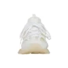 Track Clear Sole Low Mesh Nylon Sneakers, hvite 647742W3BM19000