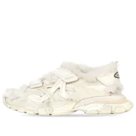 Track Sandaler «Fake Fur White» 668560W3CQ39700