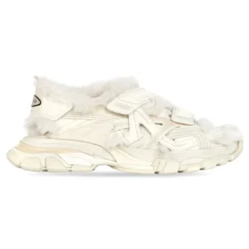 Track Sandaler «Fake Fur White» 668560W3CQ39700