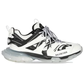 Track-sneaker «Clear Sole – hvit/svart» 647742W3BZ29010