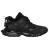 Track Sneaker «Faux Fur Black» 668556W3CQ11000
