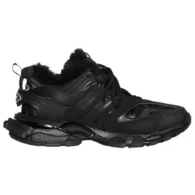 Track Sneaker «Faux Fur Black» 668556W3CQ11000