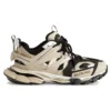 Track Sneakers «Beige og svart mesh og nylon» 542023W3AC48071