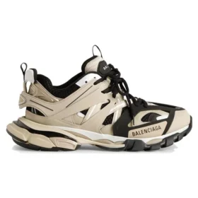 Track Sneakers «Beige og svart mesh og nylon» 542023W3AC48071