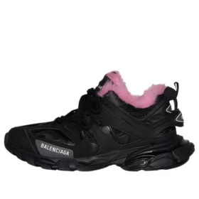 Track Sneakers «Black Fake Fur Pink» 668555W3CQ61050