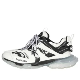 Track Sneakers «Clear Sole – hvit/svart» 647741W3BZ29010