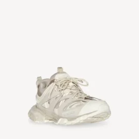Track-sneakers for kvinner med resirkulert såle i beige