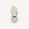 Track-sneakers for kvinner med resirkulert såle i beige