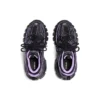 Track Sock Sneakers «Svart og lys lilla strikk og nylon» 736328W3SKC1058