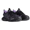 Track Sock Sneakers «Svart og lys lilla strikk og nylon» 736328W3SKC1058