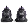Track Sock Sneakers «Svart og lys lilla strikk og nylon» 736328W3SKC1058