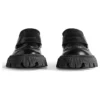 Tractor Loafers «Black Smooth Calfskin» 760439WA8E91000