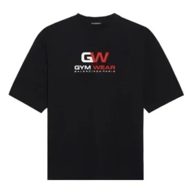 Trenings-T-skjorte med logo «Black» 620969TIVD51000