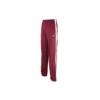 Treningsbukser med broderte paneler «Burgundy White» 601609TGV046260