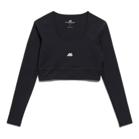 Treningstøy, langermet sports-BH «Black» 7932814E2B91081