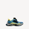 Triple S.2-sneaker for menn i blå/hvit/gul
