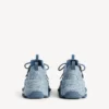 Triple S-canvas-sneaker for menn i blått