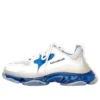 Triple S «Clear Sole – hvit/blå» 544351W09ON9169