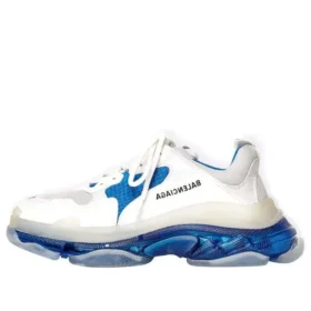 Triple S «Clear Sole – hvit/blå» 544351W09ON9169