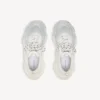 Triple S Glitter Spray-sneakers for kvinner i hvitt/sølv