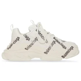Triple S «Logotype – hvit» 524039W2FAB9010