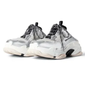 Triple S Mules «Silver» 755686W2FWM8191