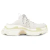 Triple S Mules «White Double Foam and Mesh» 755686W3SM29097