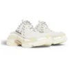 Triple S Mules «White Double Foam and Mesh» 755687W3SM29097