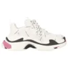 Triple S-Sneaker «Allover Logo White Pink» 524039W2FA49155