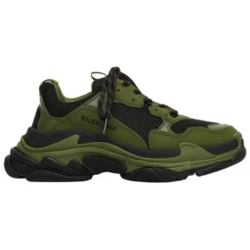 Triple S-Sneaker «Black Khaki» 536737W2CA11033