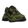 Triple S-Sneaker «Black Khaki» 536737W2CA11033