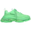 Triple S-Sneaker «Clear Sole – Neon Green» 541624W2CF13801