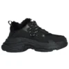 Triple S-sneaker «Faux Fur Black» 668563W3CQ51000
