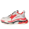 Triple S-Sneaker «Grey Red» 536737W09OH6495