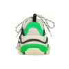 Triple S-sneaker «White Green Fluo» 536737W09O69063