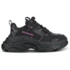 Triple S-Sneakers «All Over Logo – Black Pink» 524039W2FA11050