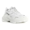 Triple S-Sneakers «All Over Logo – hvit» 524039W2FA19010