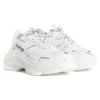 Triple S-Sneakers «All Over Logo – hvit» 524039W2FA19010
