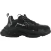 Triple S-Sneakers «Allover Logo – Black» 536737W2FA11090