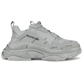 Triple S-Sneakers «Allover Logo – Grey» 536737W2FA11210