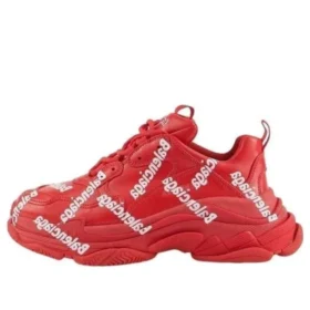 Triple S-Sneakers «Allover Logo Red» 536737W2FAB6090